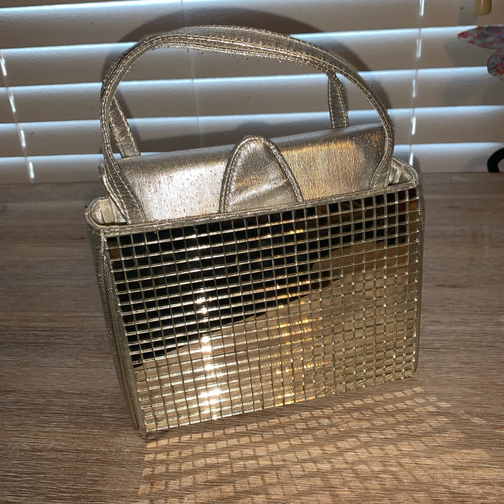 💠 Handcrafted Vintage Mirror Bag